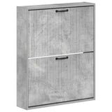 vidaXL Wandgemonteerde Schoenenkast HOORN 71 x 17 x 86 cm Bewerkt hout