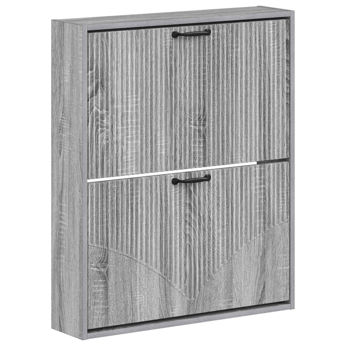 vidaXL Wandgemonteerde Schoenenkast HOORN 71 x 17 x 86 cm Bewerkt hout