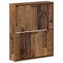 vidaXL Wandgemonteerde Schoenenkast HOORN 71 x 17 x 86 cm Bewerkt hout