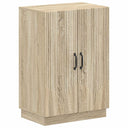 vidaXL Schoenenkast HOORN 59,5 x 39,5 x 87 cm Bewerkt hout Wit