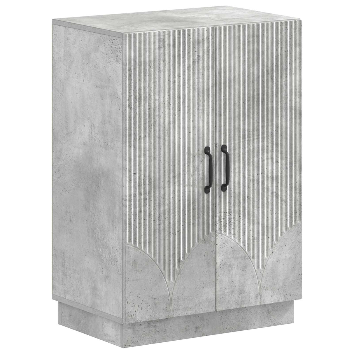 vidaXL Schoenenkast HOORN 59,5 x 39,5 x 87 cm Bewerkt hout Wit