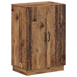 vidaXL Schoenenkast HOORN 59,5 x 39,5 x 87 cm Bewerkt hout Wit