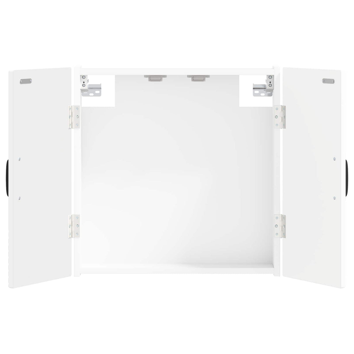 vidaXL Dartbord Kabinet HOORN Wit 52,5 x 10,5 x 53,5 cm Bewerkt hout