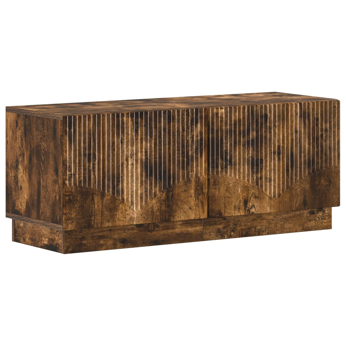 vidaXL Tv-meubel Wit Bewerkt hout