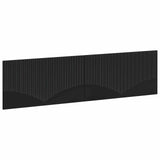 vidaXL Wall-Mounted Headboard HORN White Engineered Wood