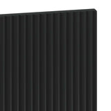 vidaXL Wall-Mounted Headboard HORN White Engineered Wood