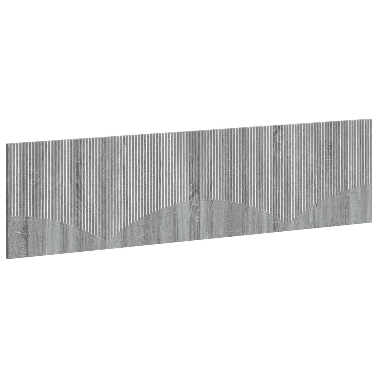 vidaXL Wall-Mounted Headboard HORN White Engineered Wood