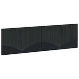 vidaXL Wall-Mounted Headboard HORN White Engineered Wood