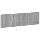 vidaXL Wall-Mounted Headboard HORN White Engineered Wood