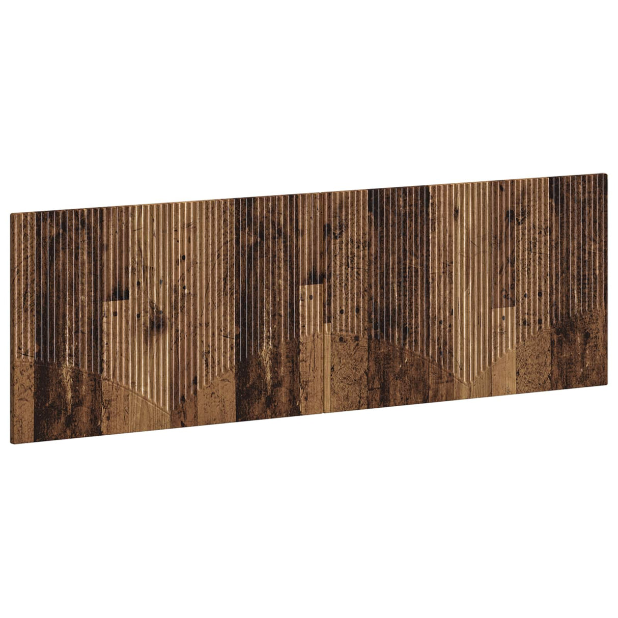 vidaXL Wall-Mounted Headboard HORN White Engineered Wood