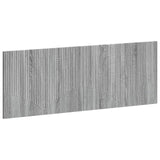 vidaXL Wall-Mounted Headboard HORN White Engineered Wood