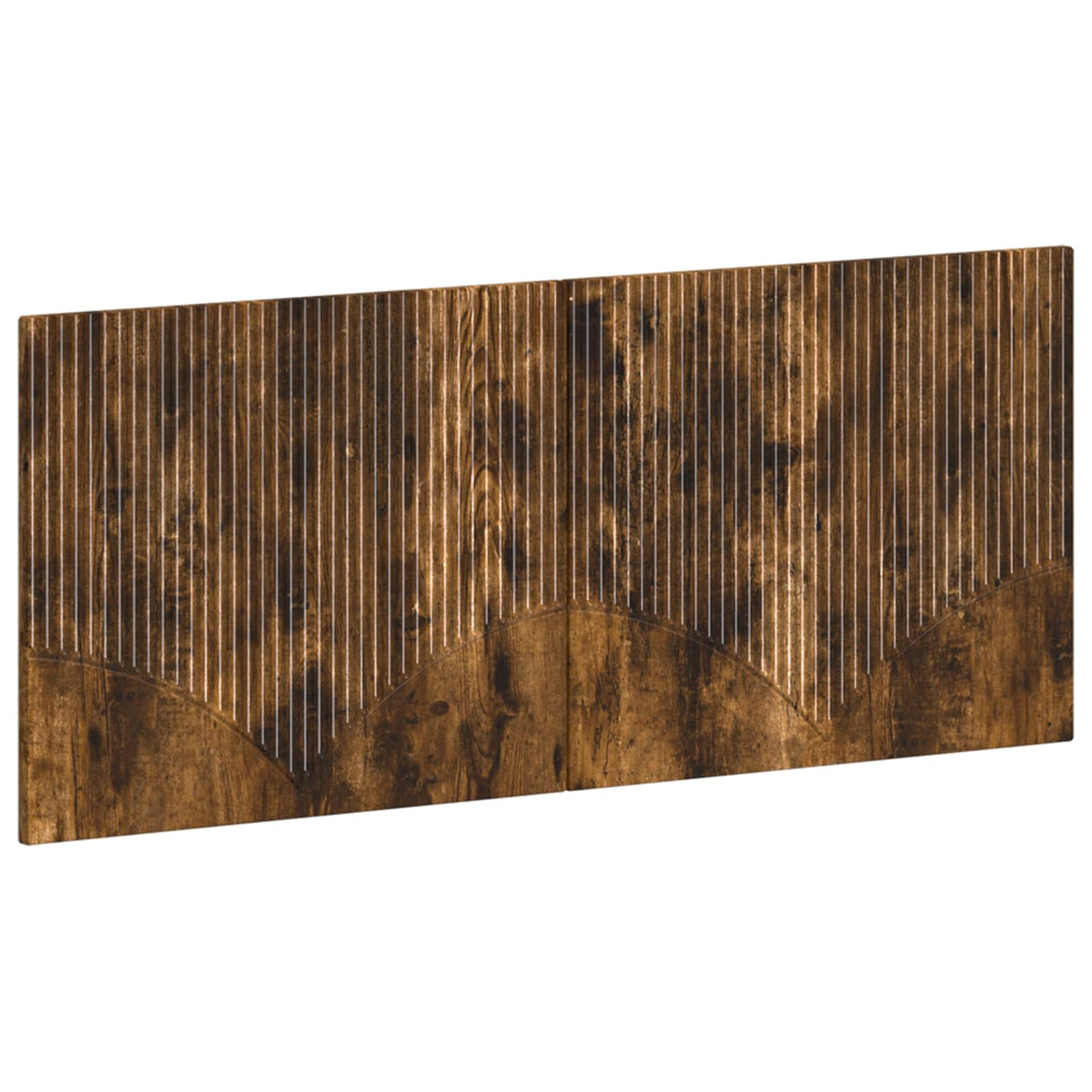 vidaXL Wall-Mounted Headboard HORN White Engineered Wood