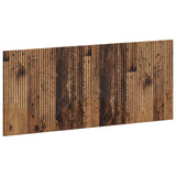 vidaXL Wall-Mounted Headboard HORN White Engineered Wood