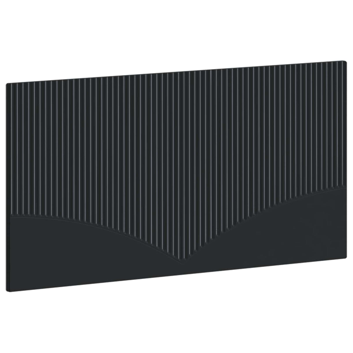 vidaXL Wall-Mounted Headboard HORN White Engineered Wood