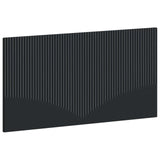 vidaXL Wall-Mounted Headboard HORN White Engineered Wood
