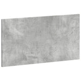 vidaXL Wall-Mounted Headboard HORN White Engineered Wood