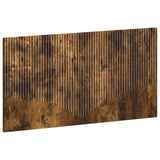vidaXL Wall-Mounted Headboard HORN White Engineered Wood