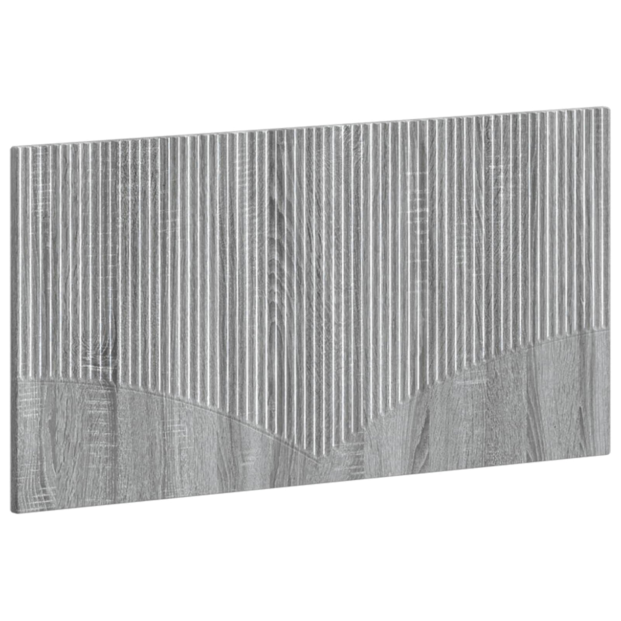 vidaXL Wall-Mounted Headboard HORN White Engineered Wood