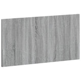 vidaXL Wall-Mounted Headboard HORN White Engineered Wood