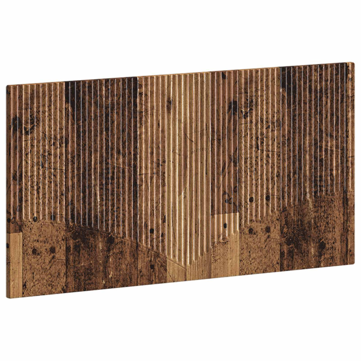 vidaXL Wall-Mounted Headboard HORN White Engineered Wood
