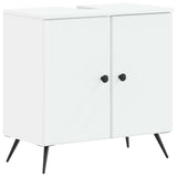 vidaXL Bathroom sink cabinet BREDA White 59.5 x 31.5 x 59 cm