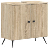 vidaXL Bathroom sink cabinet BREDA White 59.5 x 31.5 x 59 cm