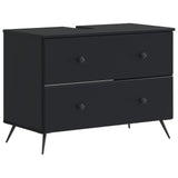 vidaXL Wastafel kabinet voor de badkamer BREDA Wit 82 x 41 x 59 cm