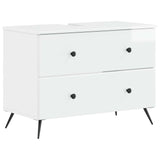 vidaXL Wastafel kabinet voor de badkamer BREDA Wit 82 x 41 x 59 cm
