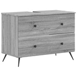 vidaXL Wastafel kabinet voor de badkamer BREDA Wit 82 x 41 x 59 cm