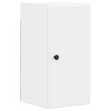 vidaXL Badkamer wandkast BREDA Wit 30 x 31 x 59 cm Bewerkt hout