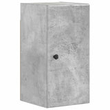 vidaXL Badkamer wandkast BREDA Wit 30 x 31 x 59 cm Bewerkt hout