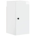 vidaXL Badkamer wandkast BREDA Wit 30 x 31 x 59 cm Bewerkt hout