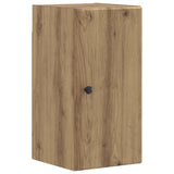 vidaXL Badkamer wandkast BREDA Wit 30 x 31 x 59 cm Bewerkt hout