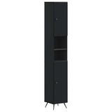 vidaXL Badkamerkast met Open Plank BREDA Wit 30 x 31 x 190 cm