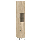 vidaXL Badkamerkast met Open Plank BREDA Wit 30 x 31 x 190 cm