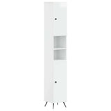 vidaXL Badkamerkast met Open Plank BREDA Wit 30 x 31 x 190 cm