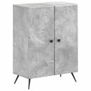 vidaXL Badkamer Opbergkast BREDA Wit 59,5 x 31 x 80 cm Bewerkt hout