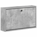 vidaXL Wall-Mounted Shoe Cabinet BREDA 71 x 17 x 43 cm Engineered wood