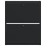 vidaXL Wandgemonteerde Schoenenkast BREDA 71 x 17 x 86 cm Bewerkt hout