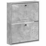 vidaXL Wandgemonteerde Schoenenkast BREDA 71 x 17 x 86 cm Bewerkt hout