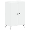 vidaXL Schoenenkast BREDA 59,5 x 39,5 x 90 cm Bewerkt hout Wit