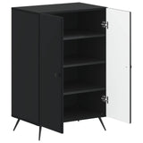 vidaXL Schoenenkast BREDA 59,5 x 39,5 x 90 cm Bewerkt hout Wit