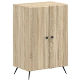 vidaXL Schoenenkast BREDA 59,5 x 39,5 x 90 cm Bewerkt hout Wit