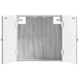 vidaXL Dartboard Cabinet BREDA White 52.5 x 10.5 x 53.5 cm Engineered Wood