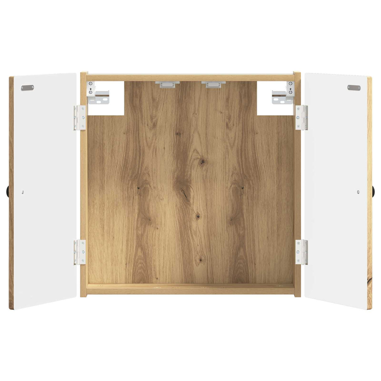 vidaXL Dartboard Cabinet BREDA White 52.5 x 10.5 x 53.5 cm Engineered Wood