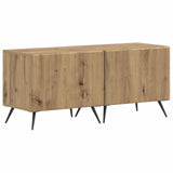 vidaXL Tv-meubel Wit Bewerkt hout
