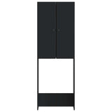 vidaXL Toiletkast BREDA Wit 66 x 25,5 x 190 cm Bewerkt hout