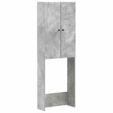vidaXL Toiletkast BREDA Wit 66 x 25,5 x 190 cm Bewerkt hout