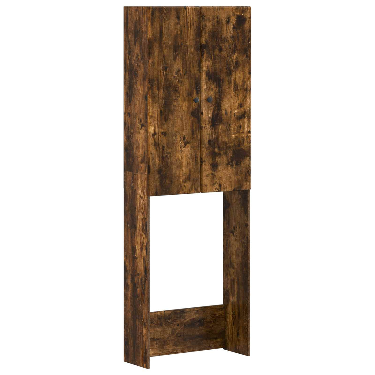 vidaXL Toiletkast BREDA Wit 66 x 25,5 x 190 cm Bewerkt hout