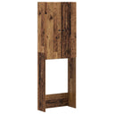 vidaXL Toiletkast BREDA Wit 66 x 25,5 x 190 cm Bewerkt hout